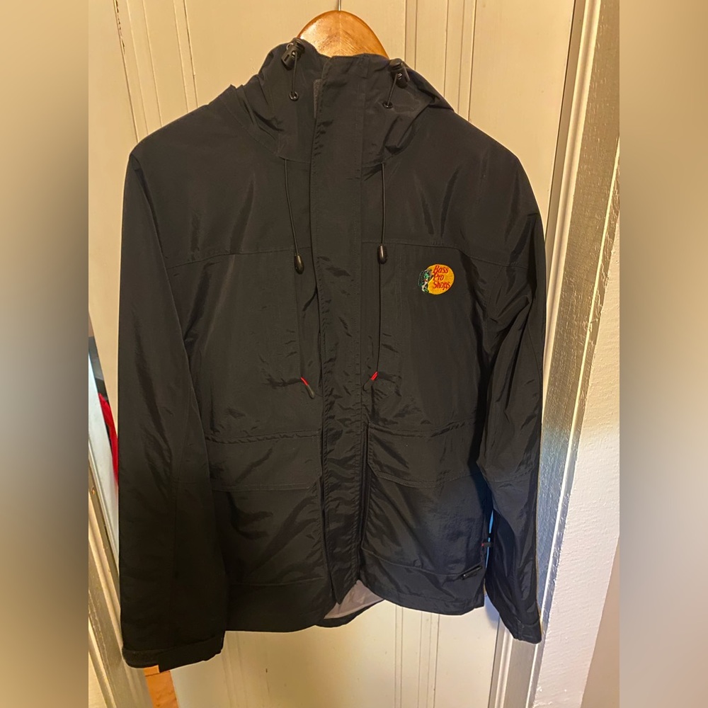 Vintage style Bass Pro Shops ultra durable rain coat